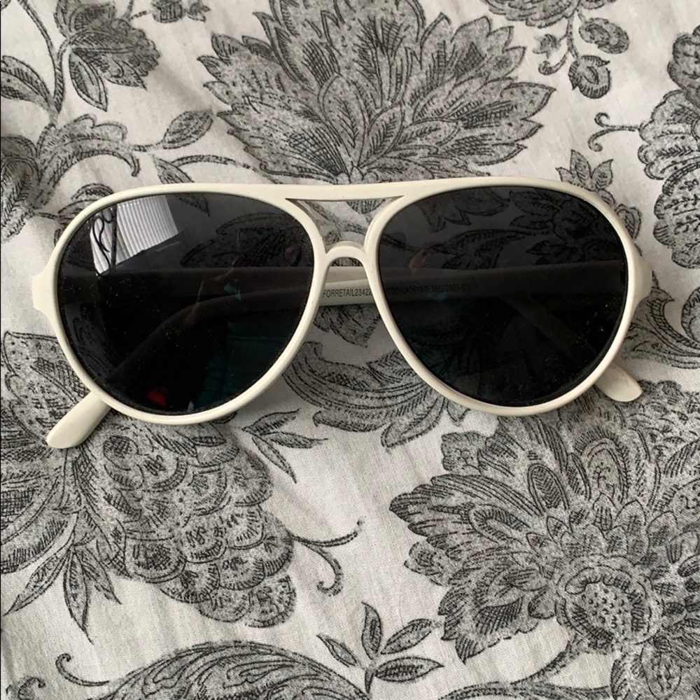 White Rim Aviators